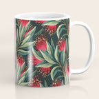 Pohutukawa - Red / Natural Green Coffee Mug Gallery Image 1