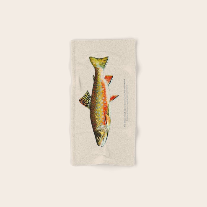 Brook Trout Bath Towel Gallery Image 1
