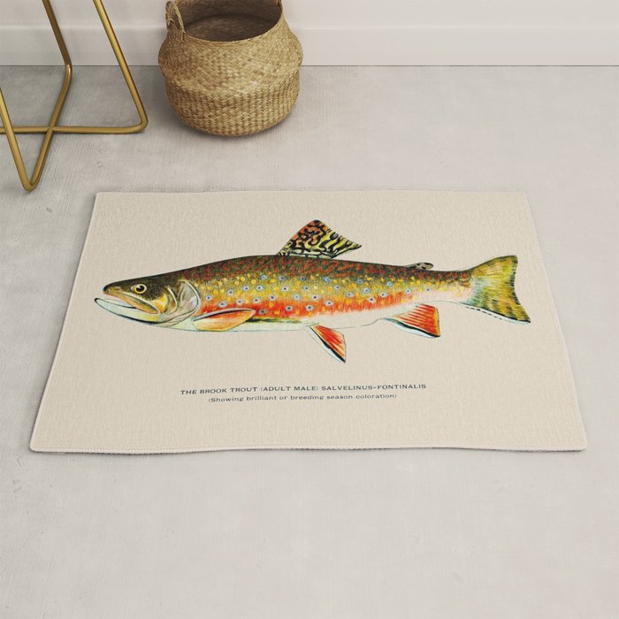 Brook Trout Rug Gallery Image 1