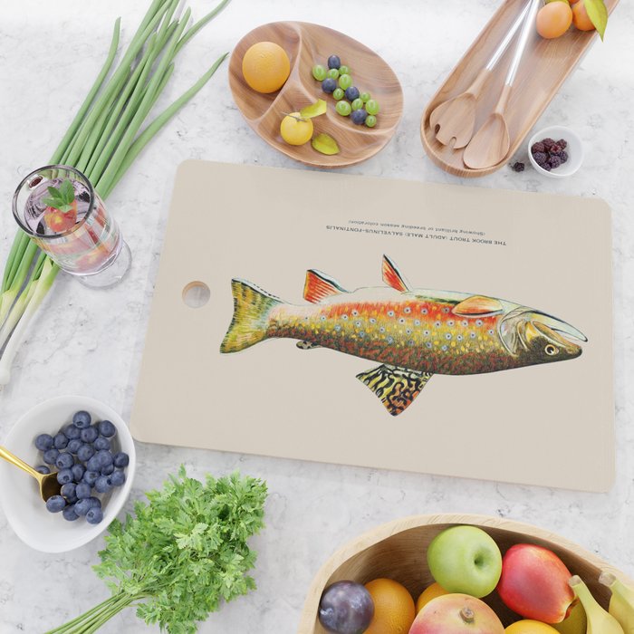 Brook Trout Cutting Board Gallery Image 2