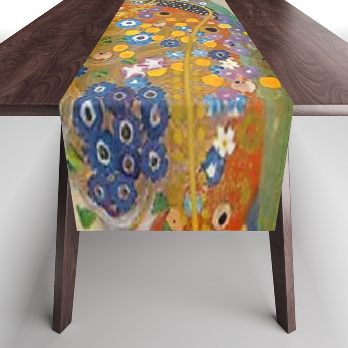 Gustav Klimt Water Serpents II Table Runner Gallery Image 1
