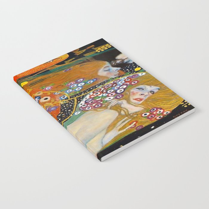 Gustav Klimt Water Serpents II Notebook Gallery Image 2