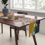 Gustav Klimt Water Serpents II Table Runner Gallery Image 2