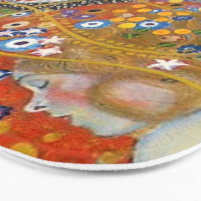Gustav Klimt Water Serpents II Bath Mat Gallery Image 3