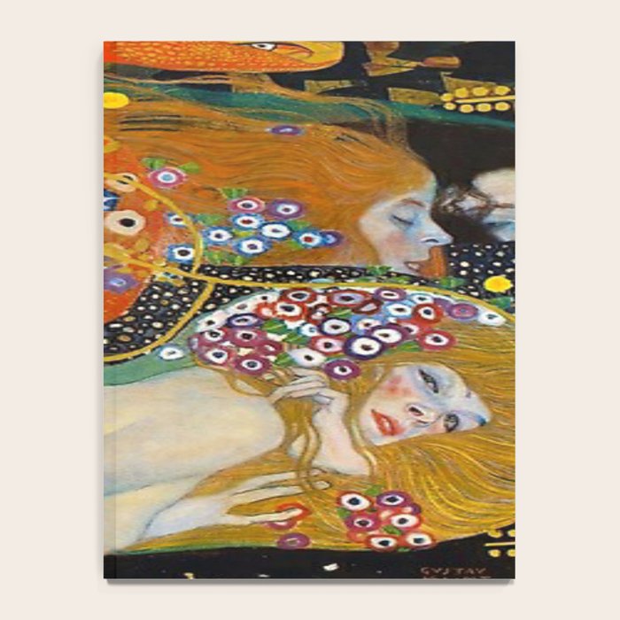 Gustav Klimt Water Serpents II Notebook Gallery Image 4