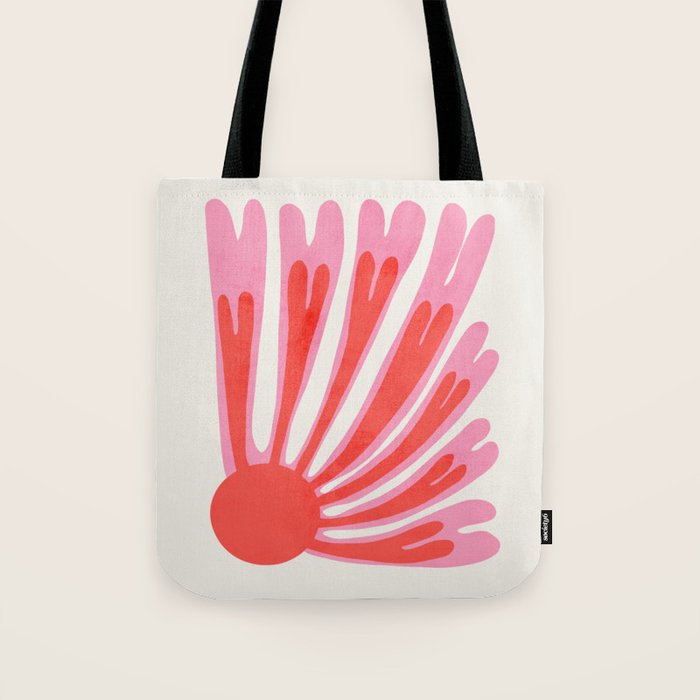 Tart & Amaranth: Wild Flower | Matisse Foliage Paper Cutouts Tote Bag Gallery Image 1