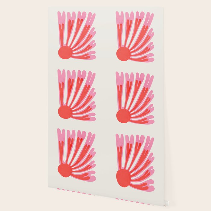 Tart & Amaranth: Wild Flower | Matisse Foliage Paper Cutouts Wallpaper Gallery Image 2