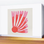 Tart & Amaranth: Wild Flower | Matisse Foliage Paper Cutouts Wall Mural Gallery Image 2