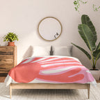 Tart & Amaranth: Wild Flower | Matisse Foliage Paper Cutouts Comforter Gallery Image 3