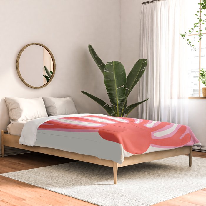 Tart & Amaranth: Wild Flower | Matisse Foliage Paper Cutouts Comforter Gallery Image 2