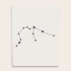 Aquarius Zodiac Star Constellation Line Art White Notebook Gallery Image 4