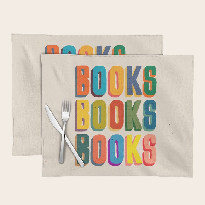 Books books books Placemat Gallery Image 1