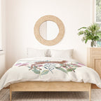 Floral Deer Duvet Cover Gallery Image 3