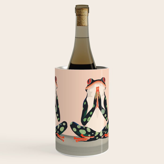 Yoga Frog Wine Chiller Gallery Image 3