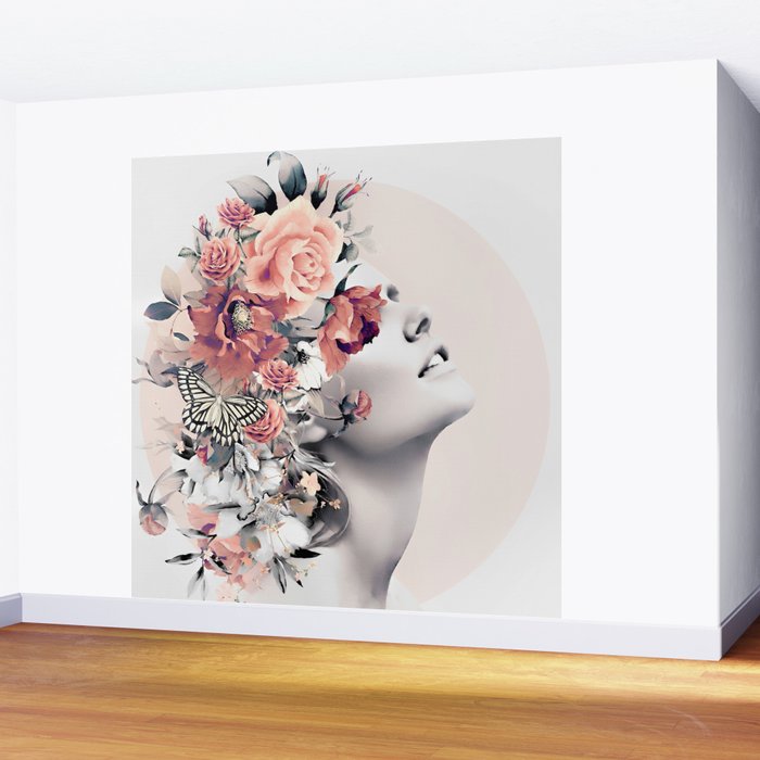 Bloom 7 Wall Mural Gallery Image 2
