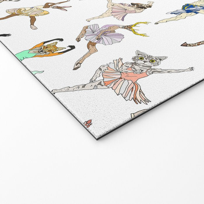 Animal Ballerinas Welcome Mat Gallery Image 2