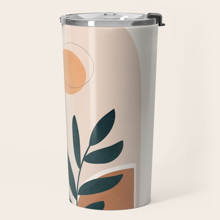 Modern Shapes Design 14 Travel Mug Gallery Image 2