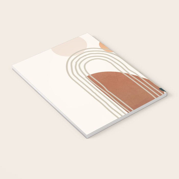 Modern Shapes Design 14 Notebook Gallery Image 3