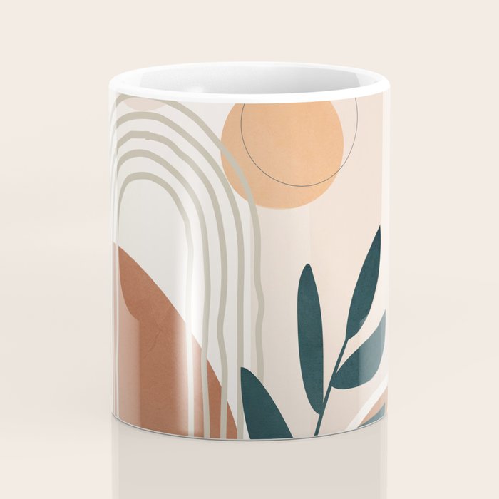 Modern Shapes Design 14 Coffee Mug Gallery Image 4