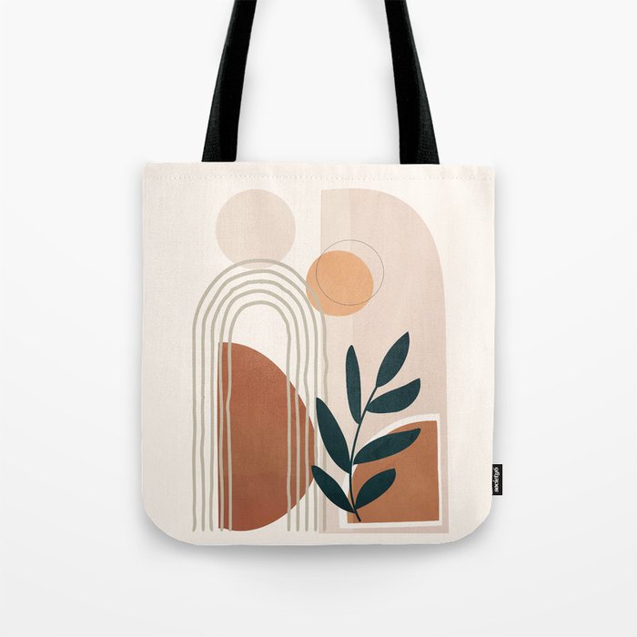 Modern Shapes Design 14 Tote Bag Gallery Image 1