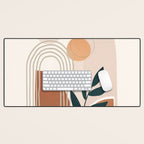 Modern Shapes Design 14 Desk Mat Gallery Image 1