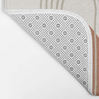 Modern Shapes Design 14 Bath Mat Gallery Image 2