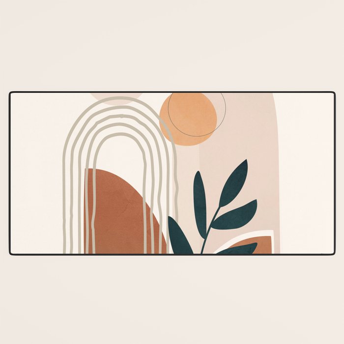 Modern Shapes Design 14 Desk Mat Gallery Image 3