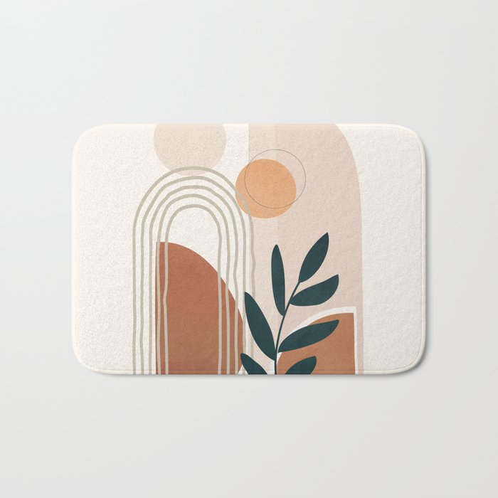 Modern Shapes Design 14 Bath Mat Gallery Image 1