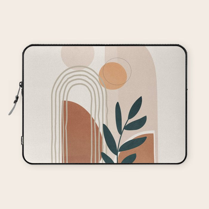 Modern Shapes Design 14 Laptop Sleeve Gallery Image 1