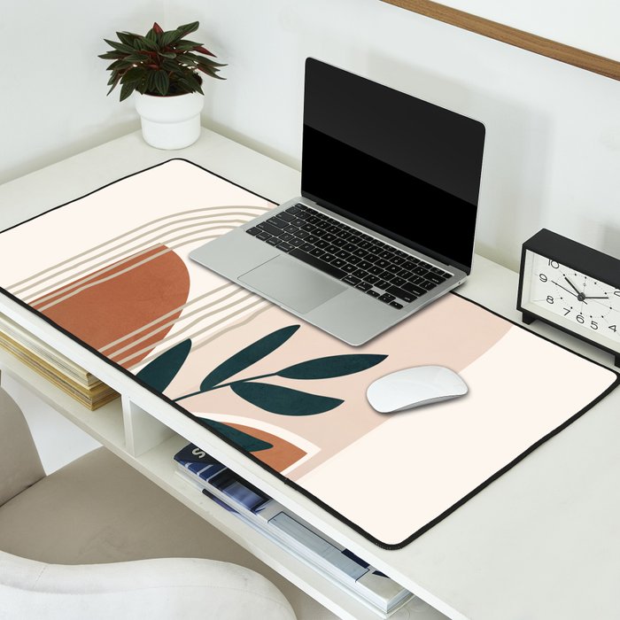 Modern Shapes Design 14 Desk Mat Gallery Image 2