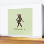 Sassquatch Wall Mural Gallery Image 2