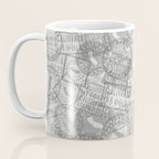 Vintage Los Angeles California Travel Stamp Pattern Coffee Mug Gallery Image 3