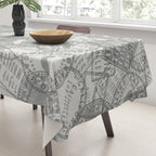 Vintage Los Angeles California Travel Stamp Pattern Tablecloth Gallery Image 3