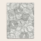 Vintage Los Angeles California Travel Stamp Pattern Notebook Gallery Image 4
