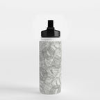 Vintage Los Angeles California Travel Stamp Pattern Water Bottle Gallery Image 2