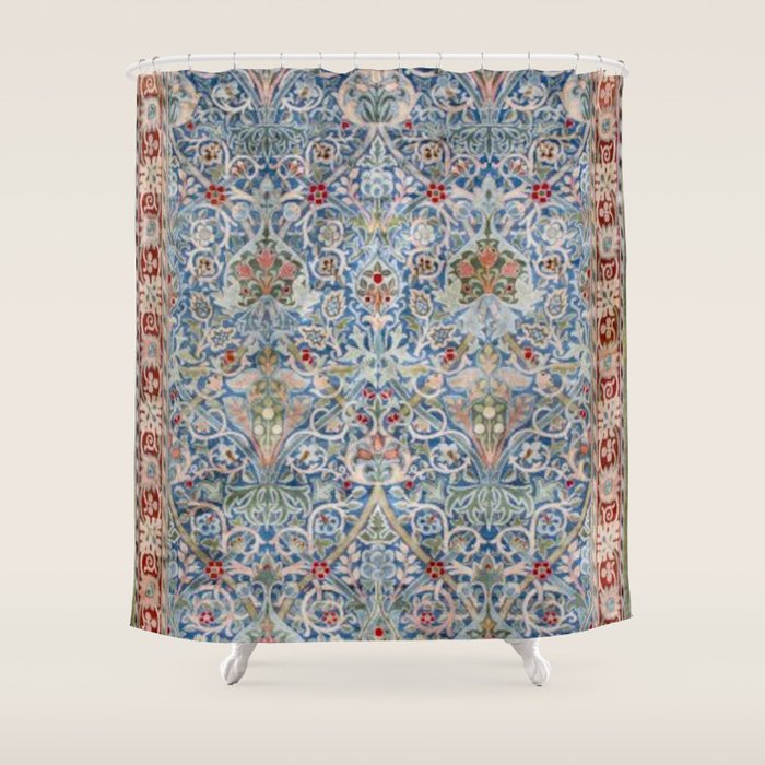 William Morris Vintage Hammersmith Shower Curtain Gallery Image 1