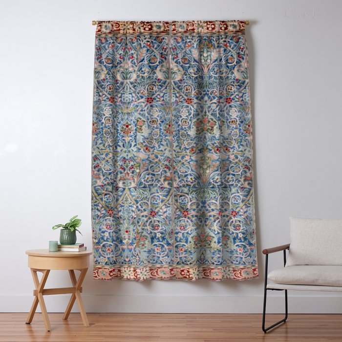 William Morris Vintage Hammersmith Window Curtain Gallery Image 5
