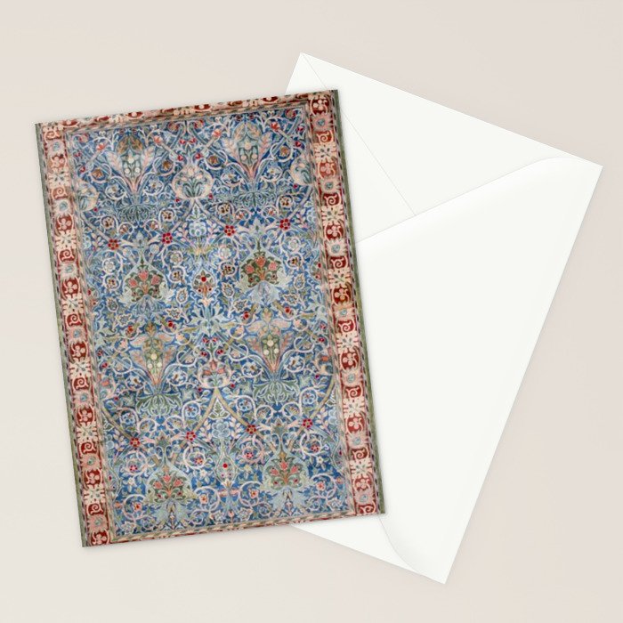 William Morris Vintage Hammersmith Stationery Card Gallery Image 2