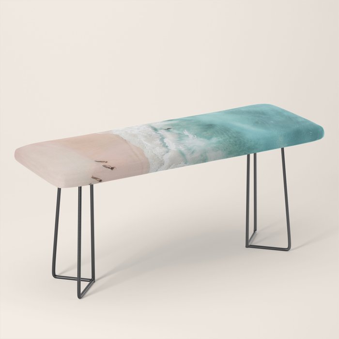 Pink Sand Beach Print Bench Gallery Image 1