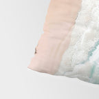 Pink Sand Beach Print Pillow Sham Gallery Image 4
