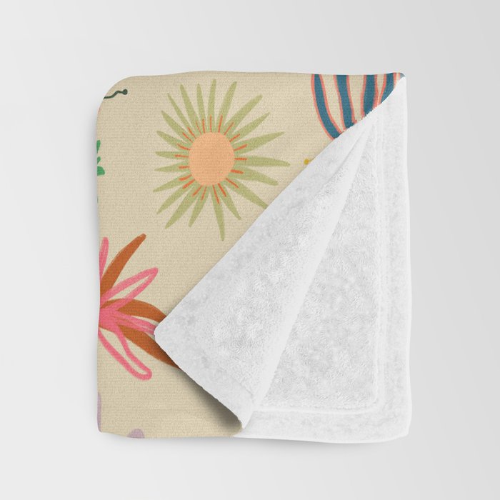 WEIRD FLOWERS Throw Blanket Gallery Image 3