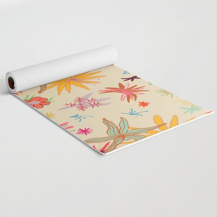 WEIRD FLOWERS Yoga Mat Gallery Image 2