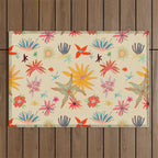 WEIRD FLOWERS Outdoor Rug Gallery Image 1