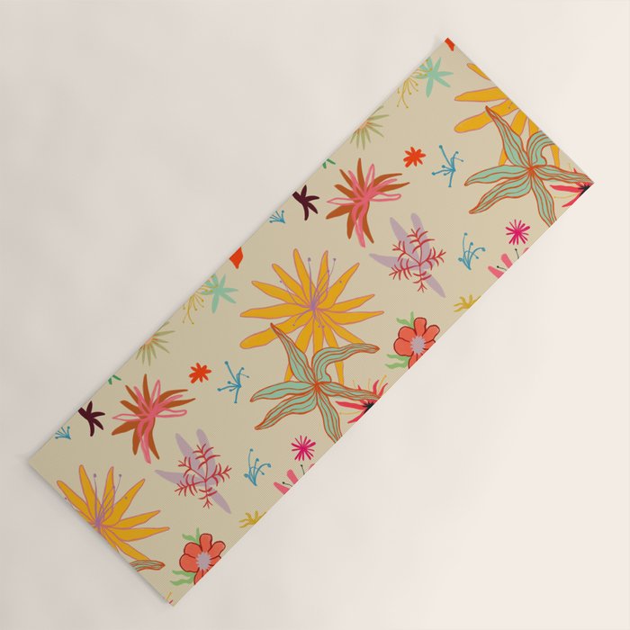 WEIRD FLOWERS Yoga Mat Gallery Image 1