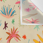 WEIRD FLOWERS Wall Tapestry Gallery Image 3