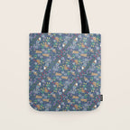with early spring flowers Tote Bag Gallery Image 1