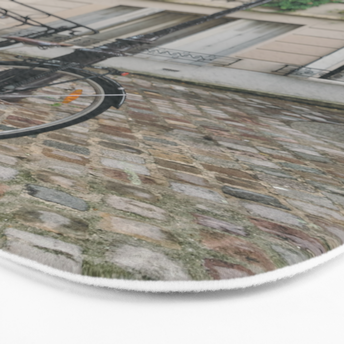 Montmartre, Paris, France, Bicycle Boulevard Bath Mat Gallery Image 3