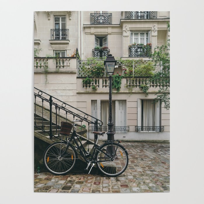 Montmartre, Paris, France, Bicycle Boulevard Poster Gallery Image 4