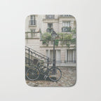 Montmartre, Paris, France, Bicycle Boulevard Bath Mat Gallery Image 1
