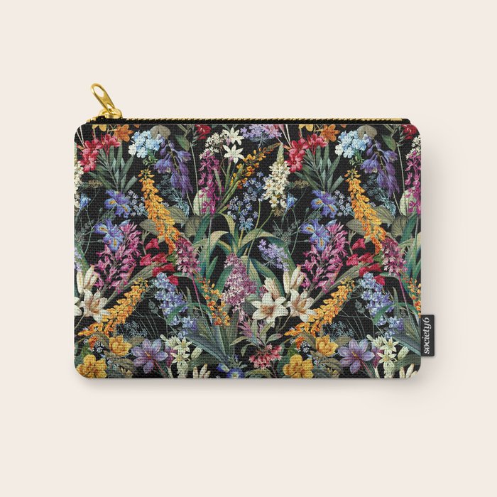 Isolated Blooms II Night Carry All Pouch Gallery Image 1